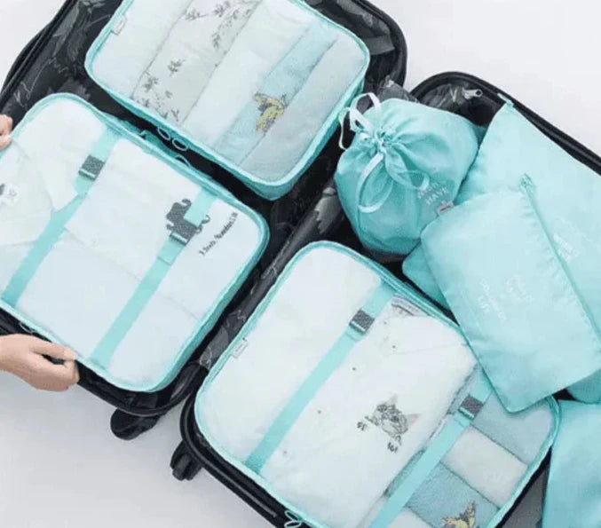 Kit 7 Bolsas Organizadoras Para Mala de Viagem STORAGE BAG - [PAGUE 4 LEVE 7 - SUPER PROMOÇÃO POR TEMPO LIMITADO] Direct Ofertas 